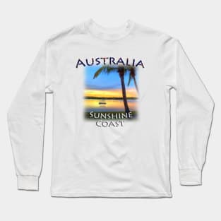 Australia - Sunshine Coast at Sunset Long Sleeve T-Shirt